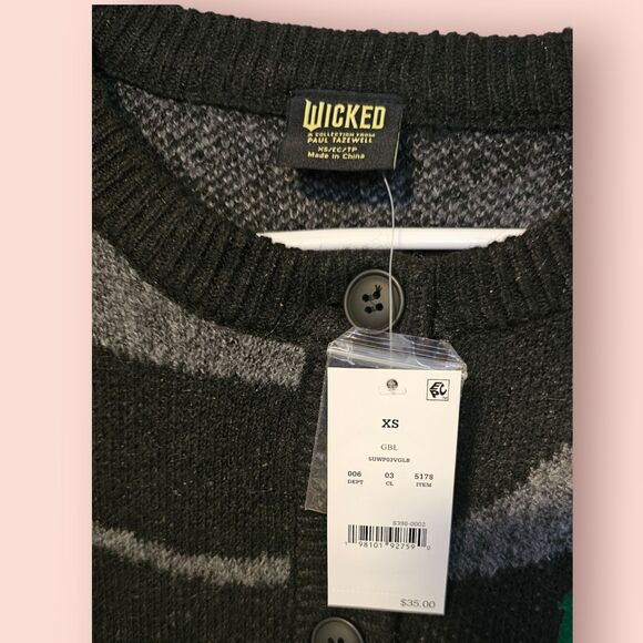 Wicked button up cardigan xs - Picture 3 of 3
